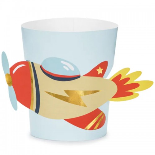 Decoração Copos Aviões